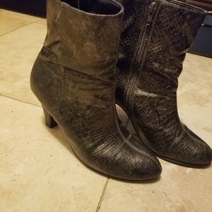 Snakeskin Boots